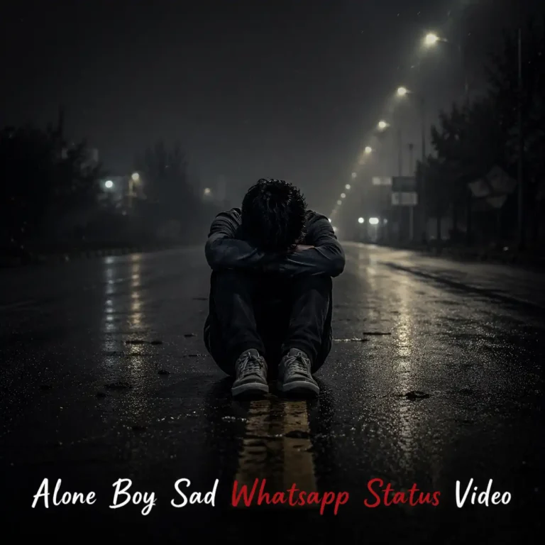 Alone Boy Sad Whatsapp Status Video