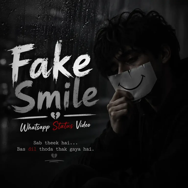 Fake Smile Whatsapp Status Video