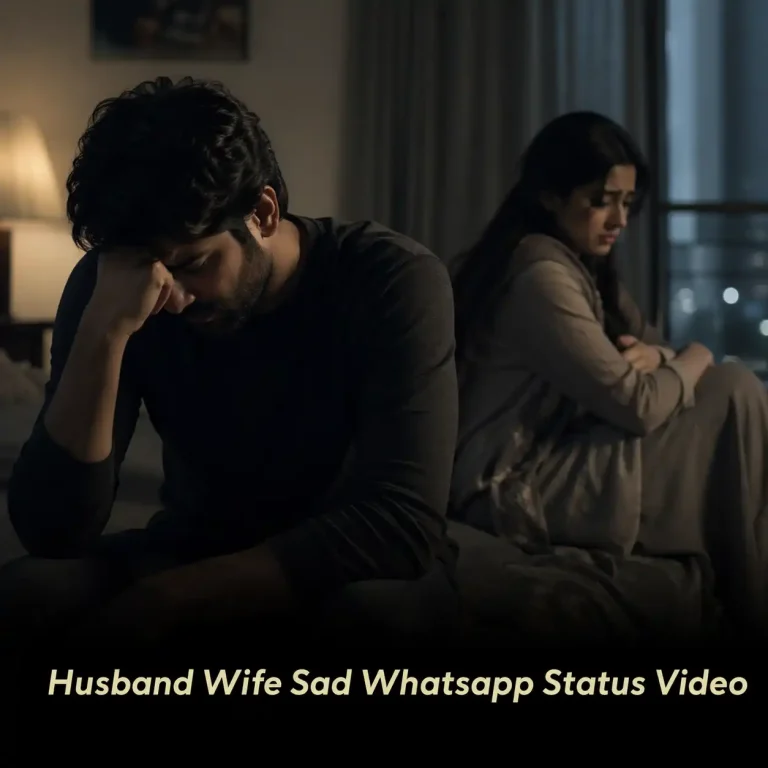 Husband Wife Sad Whatsapp Status Video