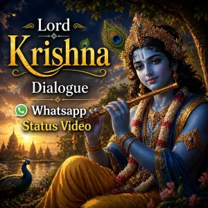 Lord Krishna Dialogue Whatsapp Status Video