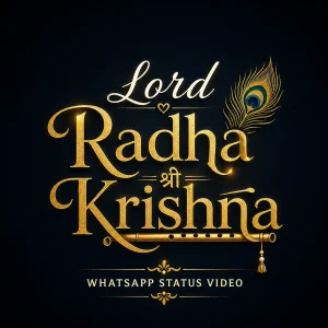 Lord Radha Krishna Whatsapp Status Video