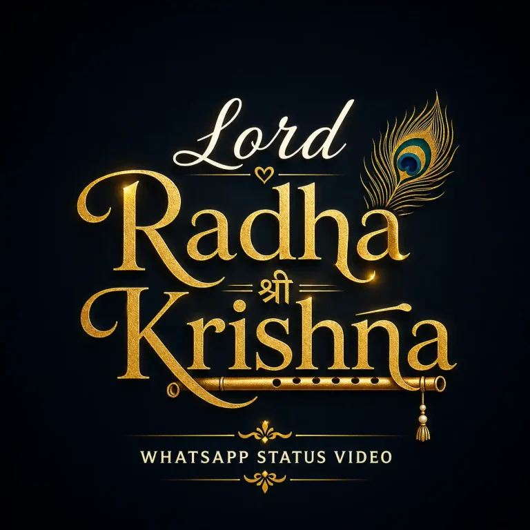 Lord Radha Krishna Whatsapp Status Video