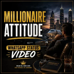 Millionaire Attitude Whatsapp Status Video