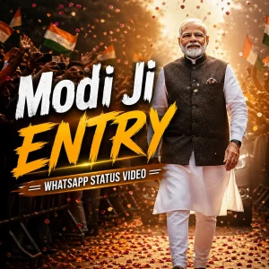 Modi Ji Entry Whatsapp Status Video