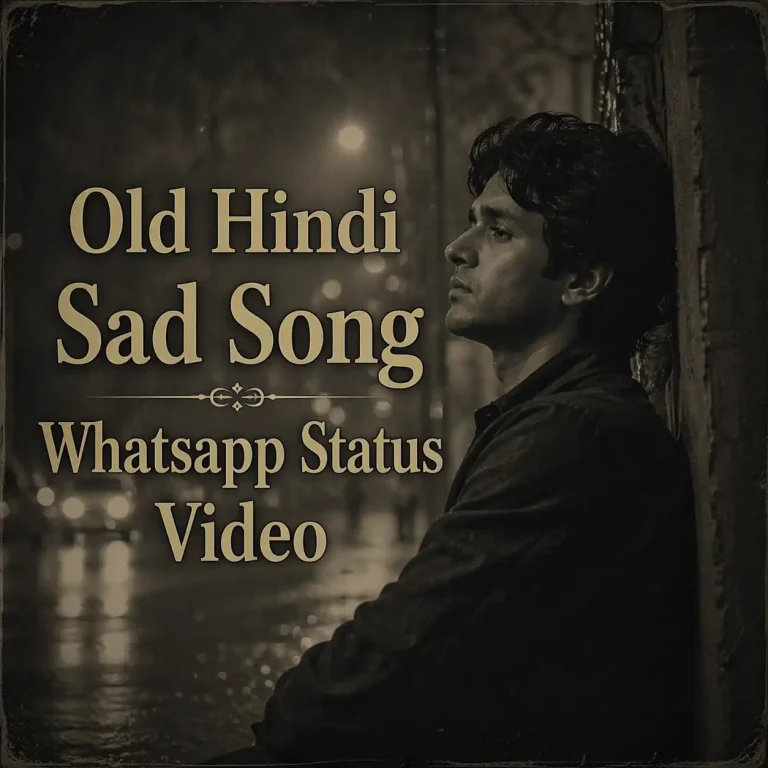 Old Hindi Sad Song Whatsapp Status Video