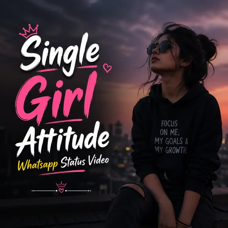 Single Girl Attitude Whatsapp Status Video