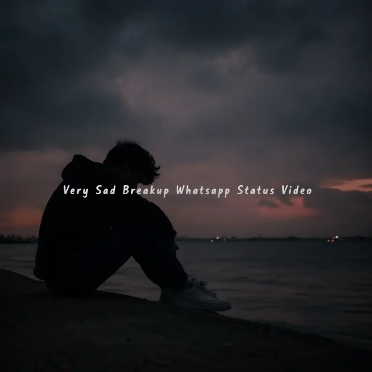 Very Sad Breakup Whatsapp Status Video