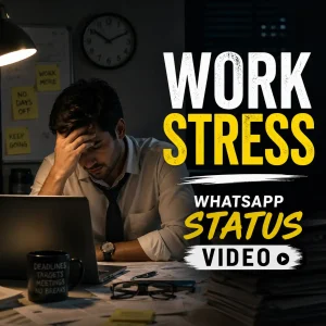 Work Stress Whatsapp Status Video