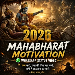 2026 Mahabharat Motivation Whatsapp Status Video