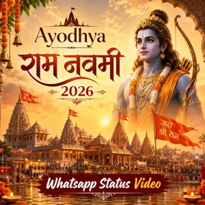 Ayodhya Ram Navami 2026 Whatsapp Status Video