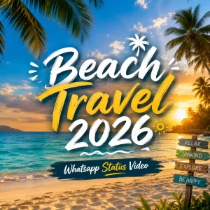 Beach Travel 2026 Whatsapp Status Video