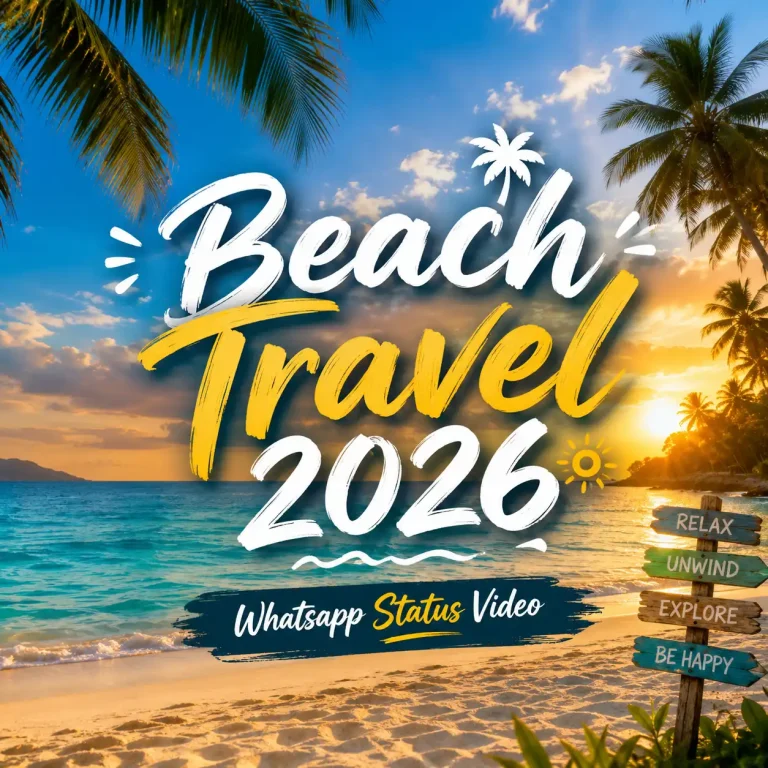 Beach Travel 2026 Whatsapp Status Video