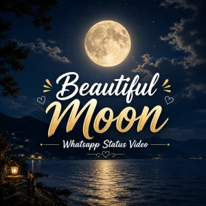 Beautiful Moon Whatsapp Status Video