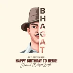 Bhagat Singh Birthday 2026 Whatsapp Status Video