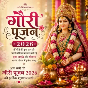 Gauri Pujan 2026 Whatsapp Status Video