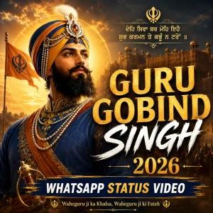 Guru Gobind Singh 2026 whatsapp Status Video