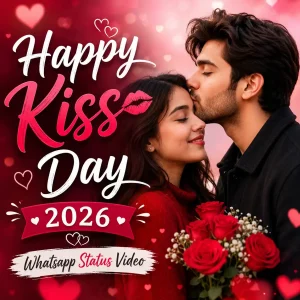 Happy Kiss Day 2026 Whatsapp Status Video