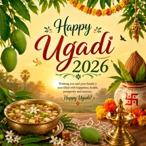 Happy Ugadi 2026 Whatsapp Status Video