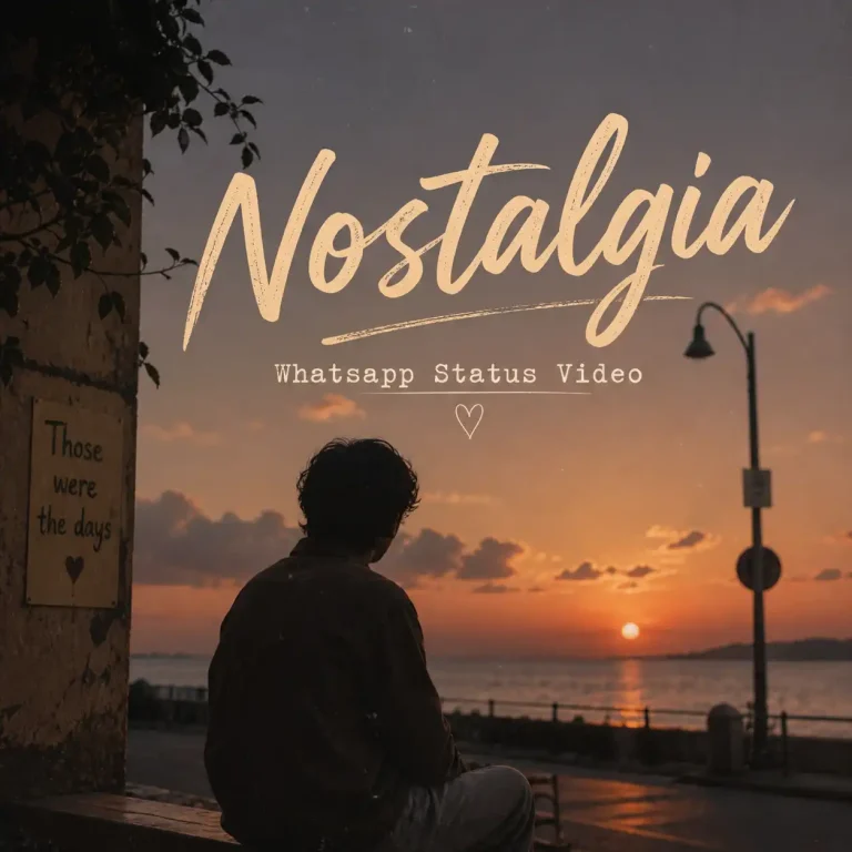 Nostalgia Whatsapp Status Video