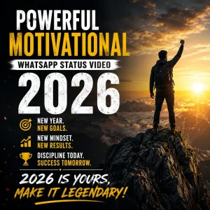 Powerful Motivational 2026 Whatsapp Status Video