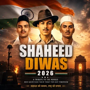 Shaheed Diwas 2026 4K Full Screen Status Video