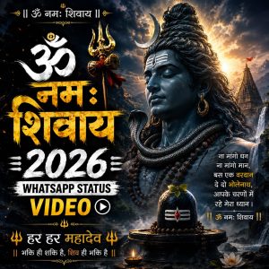 Om Namah Shivay 2026 Whatsapp Status Video