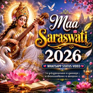 Maa Saraswati 2026 Whatsapp Status Video