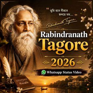 Rabindranath Tagore 2026 Whatsapp Status Video