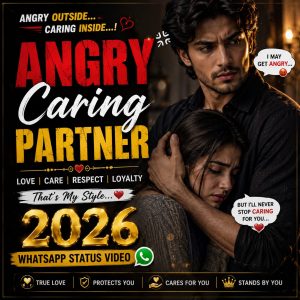 Angry Caring Partner 2026 Whatsapp Status Video