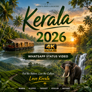 Kerala 2026 4K Whatsapp Status Video
