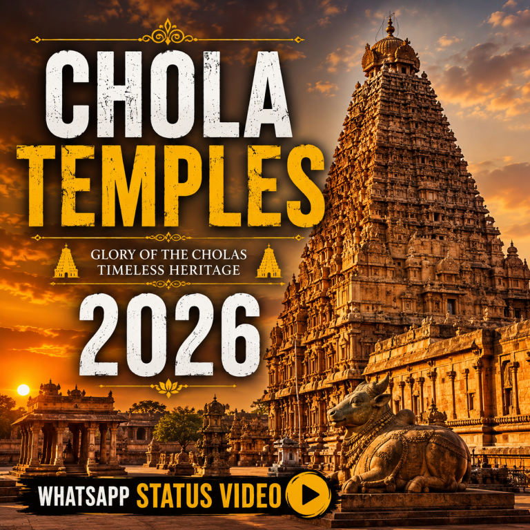 Chola Temples 2026 Whatsapp Status Video