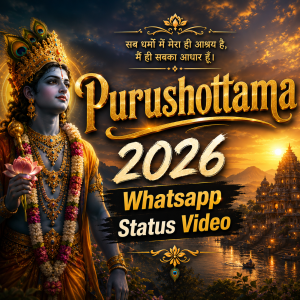 Purushottama 2026 Whatsapp Status Video