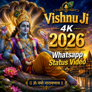 Vishnu Ji 4k 2026 Whatsapp Status Video
