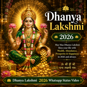 Dhanya Lakshmi 2026 Whatsapp Status Video