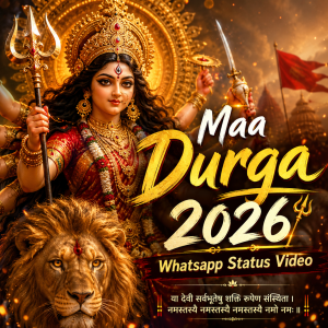 Maa Durga 2026 Whatsapp Status Video