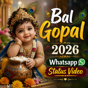 Bal Gopal 2026 Whatsapp Status Video
