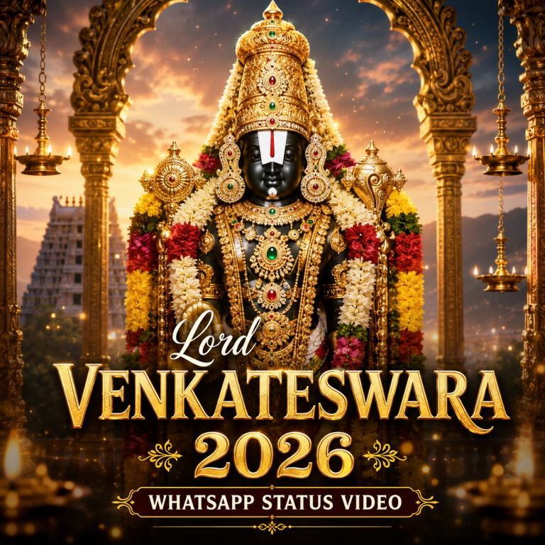 Lord Venkateswara 2026 Whatsapp Status Video