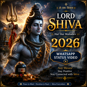 Lord Shiva 2026 Whatsapp Status Video