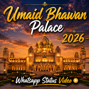 Umaid Bhawan Palace 2026 Whatsapp Status Video