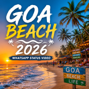 Goa Beach 2026 Whatsapp Status Video