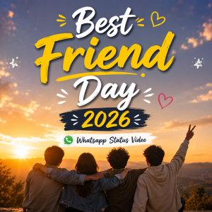 Best Friend Day 2026 Whatsapp Status Video
