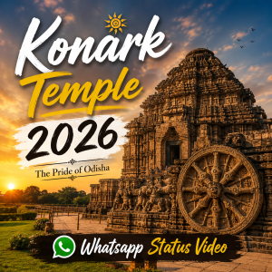 Konark Temple 2026 Whatsapp Status Video