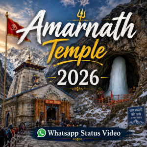 Amarnath Temple 2026 Whatsapp Status Video