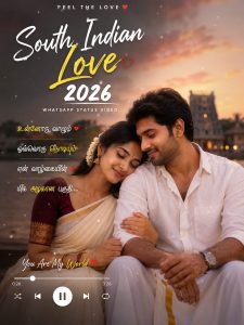 South Indian Love 2026 Whatsapp Status Video
