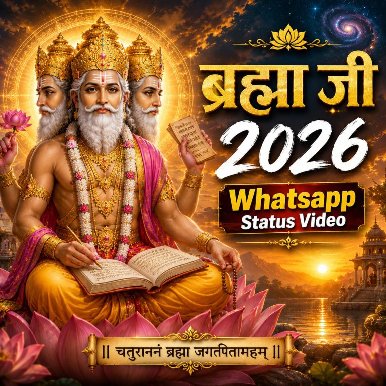 Brahma Ji 2026 Whatsapp Status Video