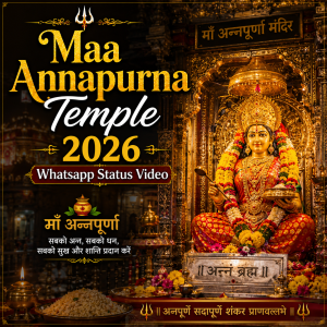 Maa Annapurna Temple 2026 Whatsapp Status Video