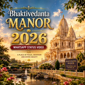 Bhaktivedanta Manor 2026 Whatsapp Status Video