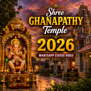 Shree Ghanapathy Temple 2026 Whatsapp Status Video
