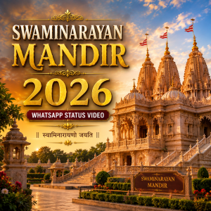 Swaminarayan Mandir 2026 Whatsapp Status Video