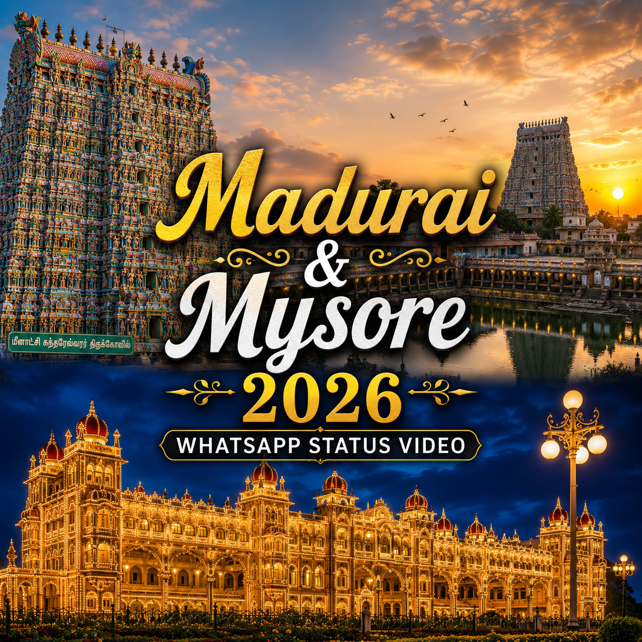 Madurai & Mysore 2026 Whatsapp Status Video